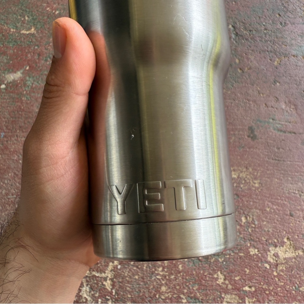 Stainless Steel Yeti Rambler - Picture 3 of 5